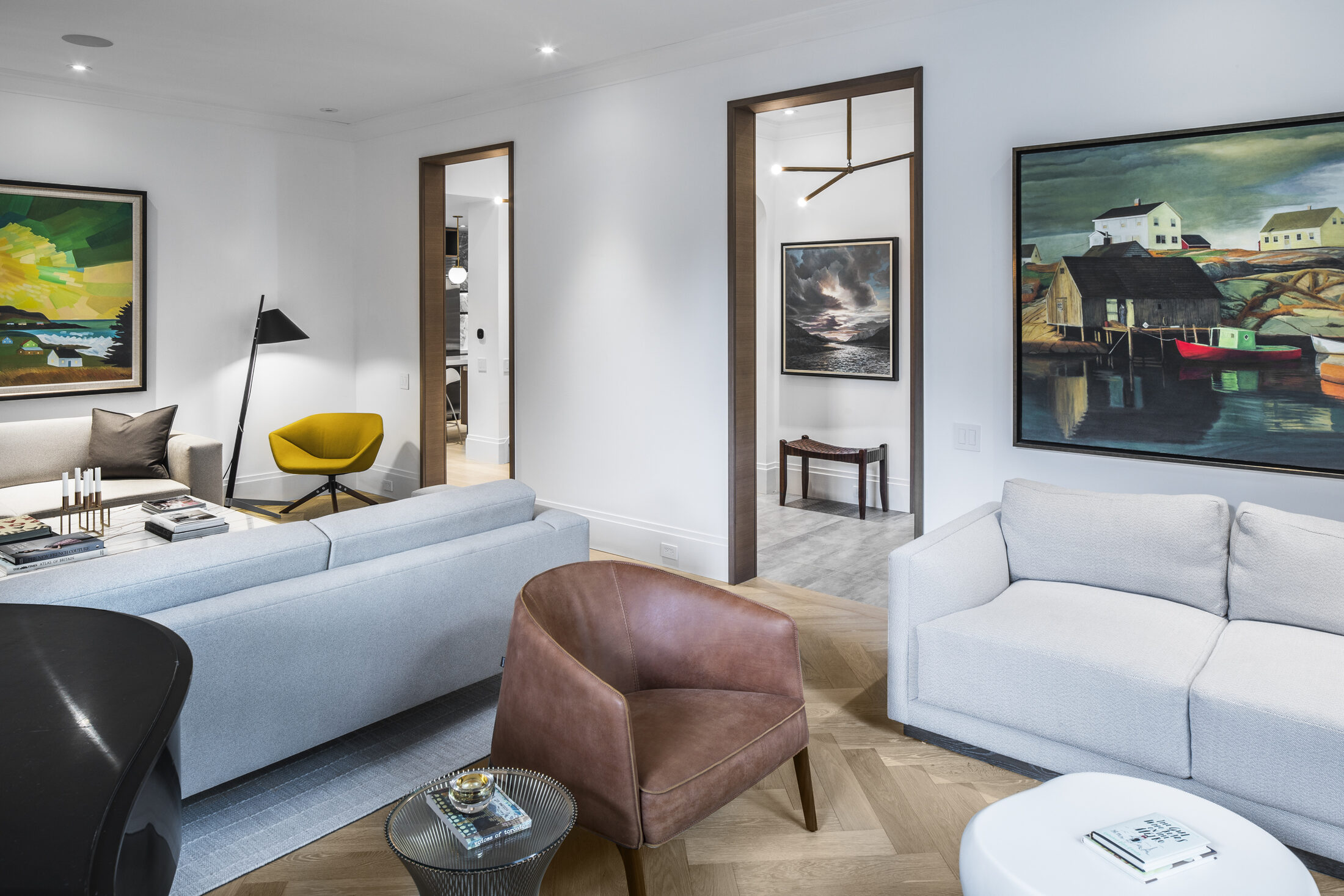 Renovated living room